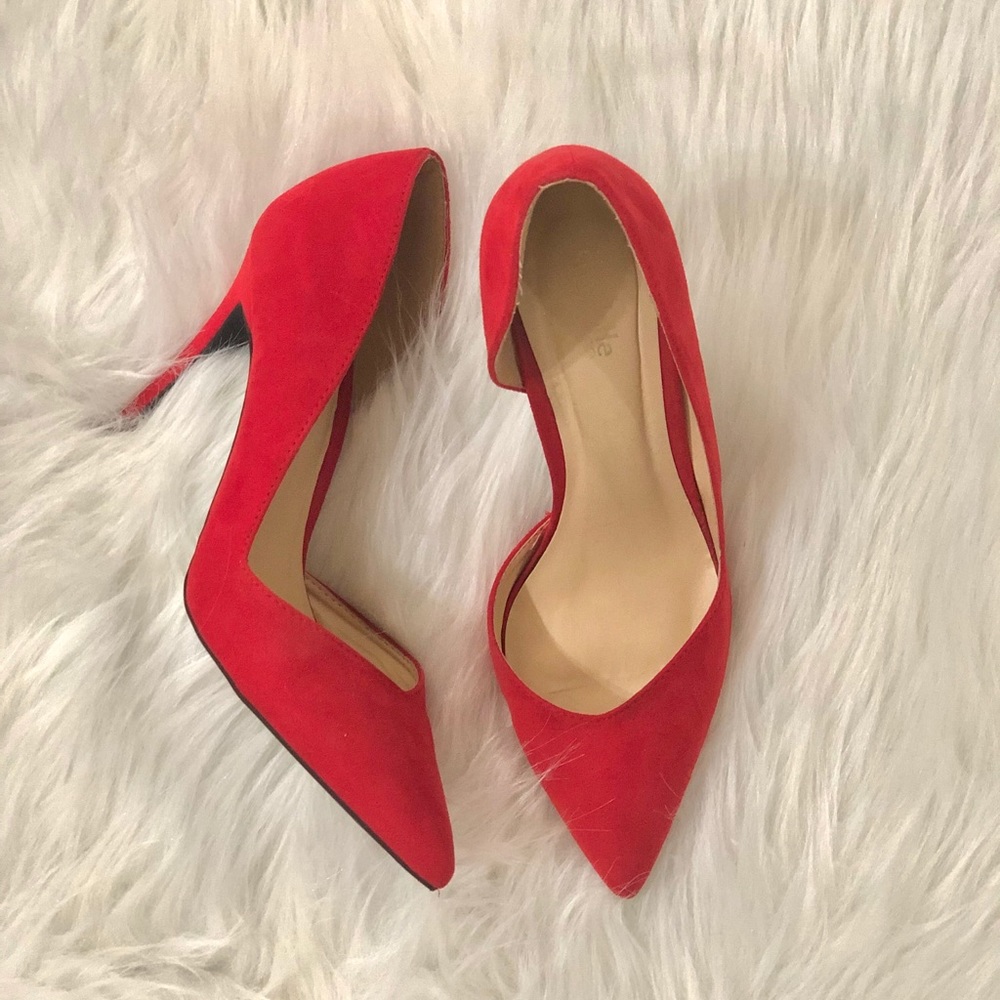 Red high heels